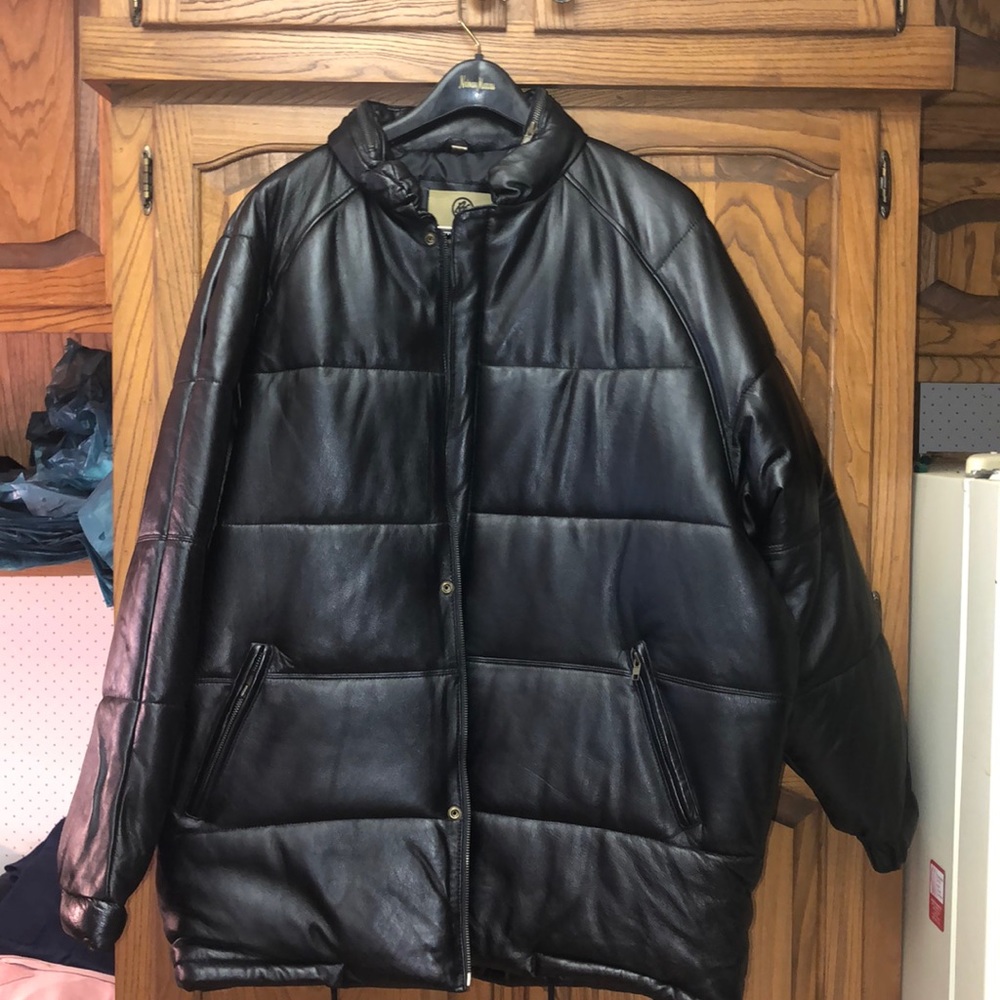 Woman’s leather jacket